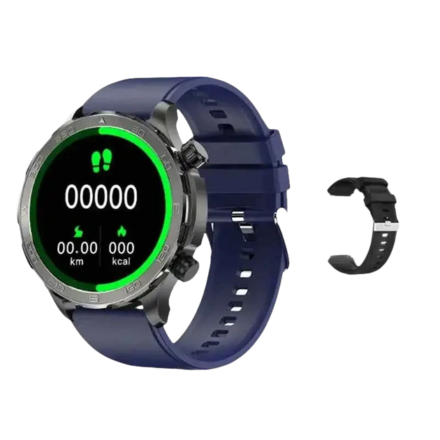 Montre intelligente sport homme avec appel Bluetooth et grand écran AMOLED HD