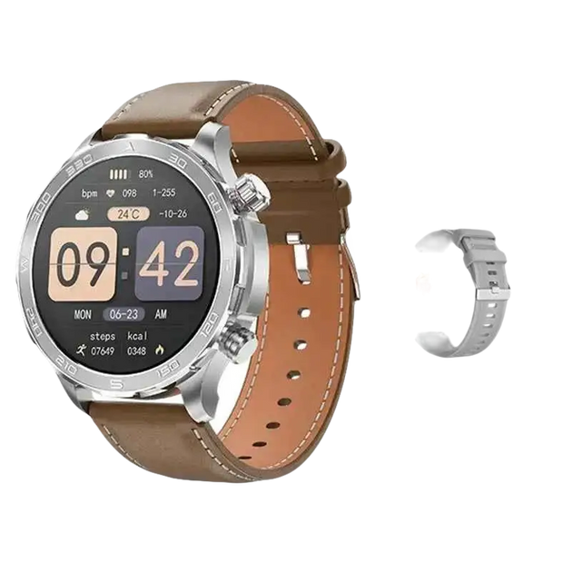 Montre intelligente sport homme avec appel Bluetooth et grand écran AMOLED HD