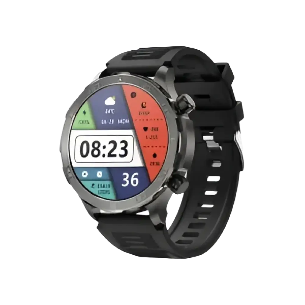 Montre intelligente sport homme avec appel Bluetooth et grand écran AMOLED HD