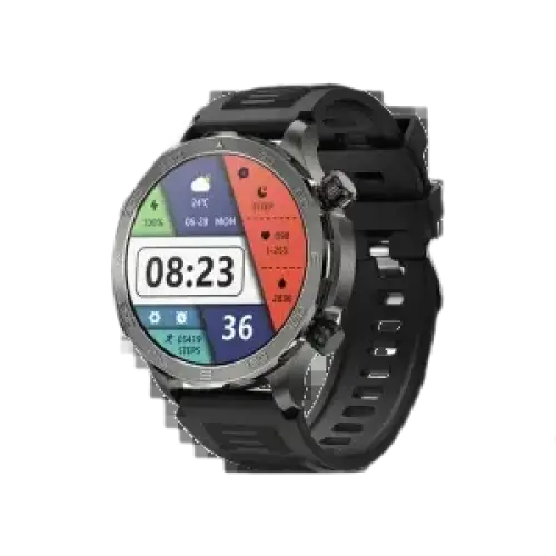 Montre intelligente sport homme avec appel Bluetooth et grand écran AMOLED HD