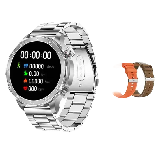 Montre intelligente sport homme avec appel Bluetooth et grand écran AMOLED HD