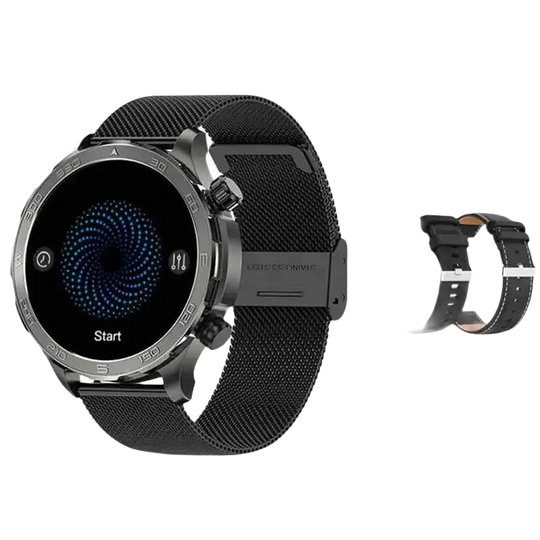 Montre intelligente sport homme avec appel Bluetooth et grand écran AMOLED HD