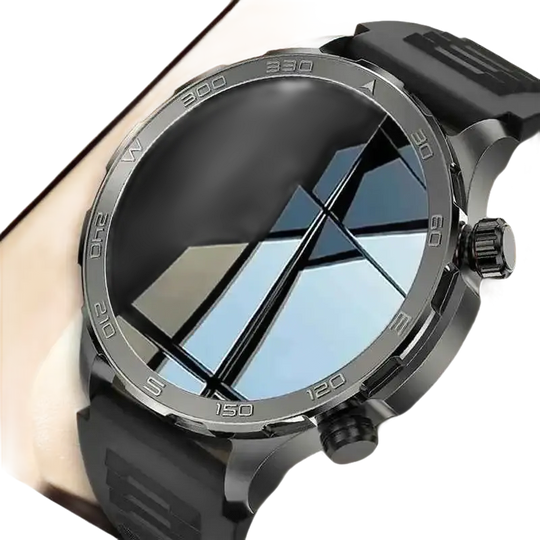 Montre intelligente sport homme avec appel Bluetooth et grand écran AMOLED HD