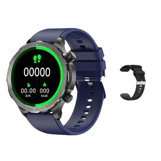 Montre intelligente sport homme avec appel Bluetooth et grand écran AMOLED HD