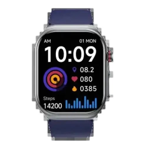 Montre intelligente Sport homme ET585 - Montre connectée pour hommes actifs