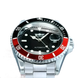 Montre mécanique automatique pour hommes étanche bracelet en acier inoxydable calendrier lumineux montres décontractées