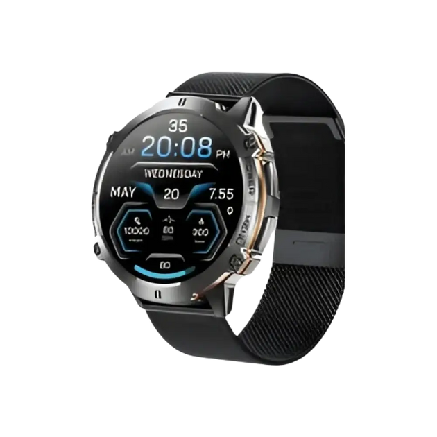 Montre connectée de sport homme, qualité militaire, batterie 1000mAh