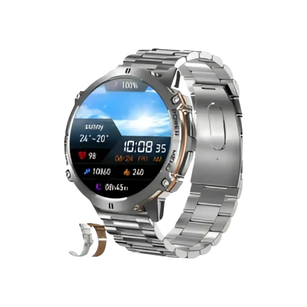 Montre connectée de sport homme, qualité militaire, batterie 1000mAh