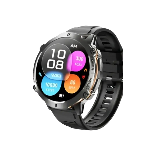 Montre connectée de sport homme, qualité militaire, batterie 1000mAh