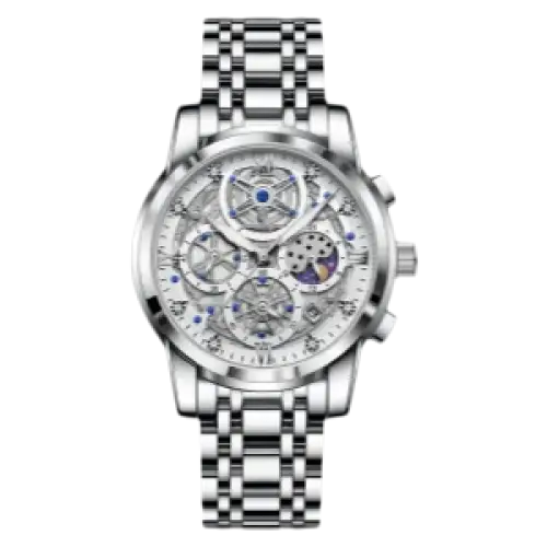 POEDAGAR luxe haute qualité homme montre étanche lumineux chronographe Date hommes montre en acier inoxydable Quartz