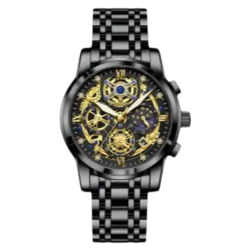 POEDAGAR luxe haute qualité homme montre étanche lumineux chronographe Date hommes montre en acier inoxydable Quartz