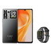 Smartphone avec smartwatch.