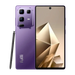 Smartphone violet doté d’un système à quatre caméras, d’un stylet et d’un écran à trous.
