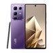 Smartphone violet doté d’un système à quatre caméras, d’un stylet et d’un écran à trous.