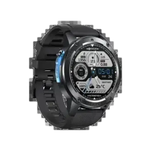 Montre intelligente Zeblaze GPS Ultra Stratos 2 avec boussole intégrée et altimètre barométrique
